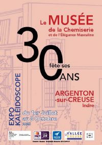 Kaléidoscope. Du 1er juillet au 8 octobre 2023 à Argenton-sur-Creuse. Indre. 